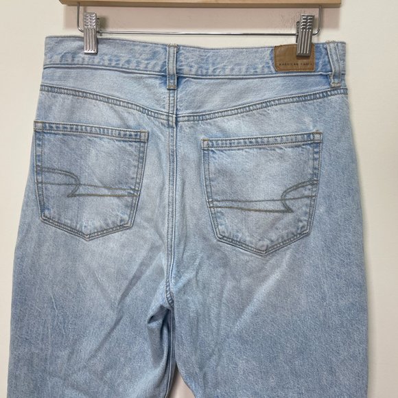 America Eagle Mom Jeans sz 6 - Picture 11 of 16